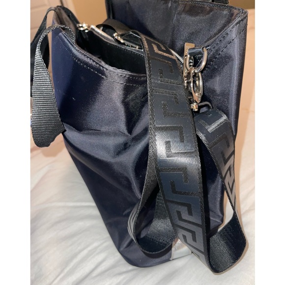 Versace nylon Tote bag with silver hardware ( Never Used ) - Picture 7 of 16
